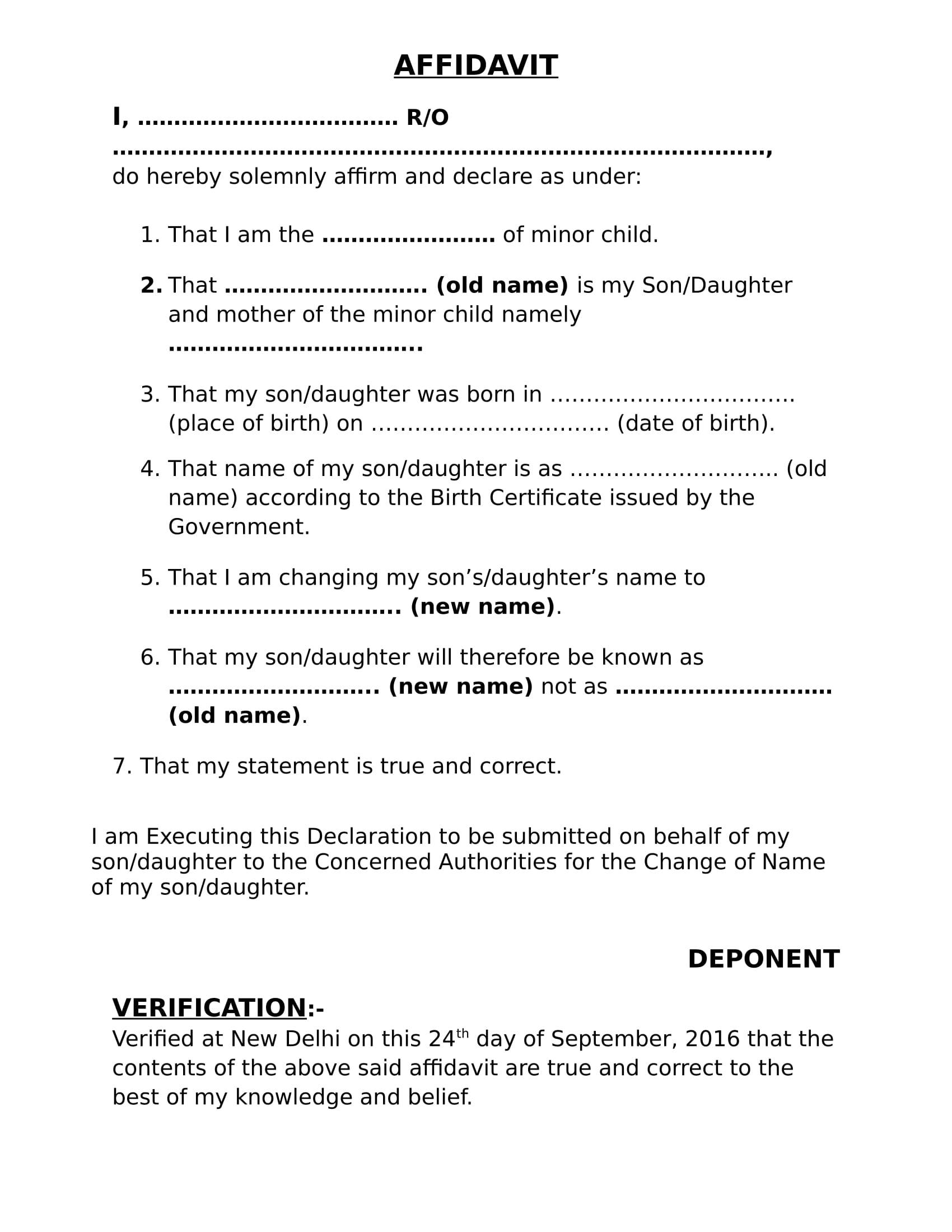 how to change child last name on birth certificate