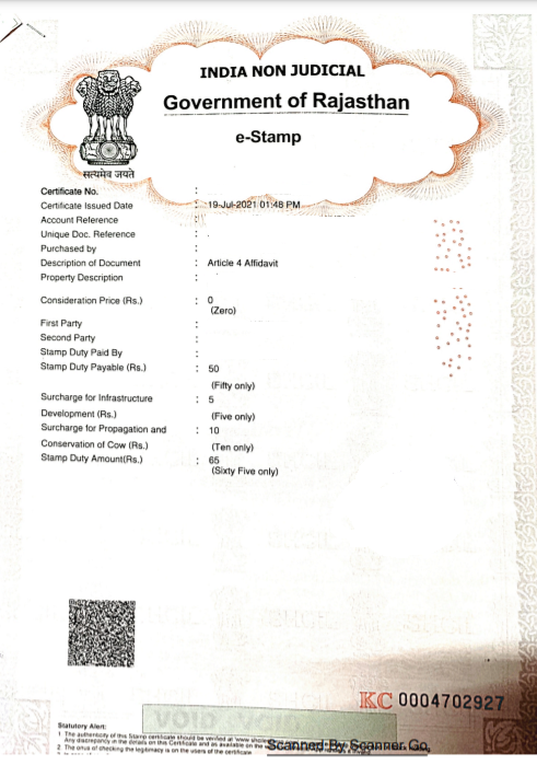 E Stamp Paper Download Haryana Jzapalace