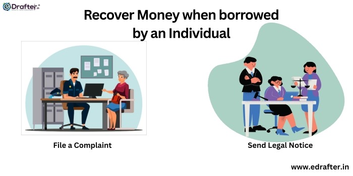 Recover Money when borrowed from an Individual