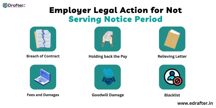 Employer Legal Action for Not Serving Notice Period