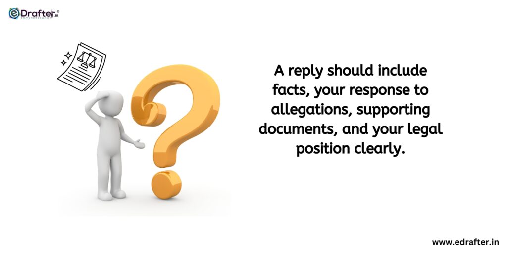 What Should Be Mentioned in a Reply of a Legal Notice