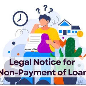Legal Notice for Non-Payment of Loan