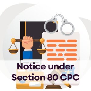 Notice under Section 80 CPC