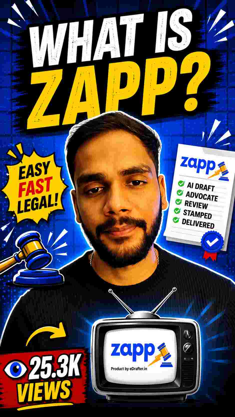 ZappLegal reel by @edrafter_india