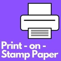 Print on Stamp Paper